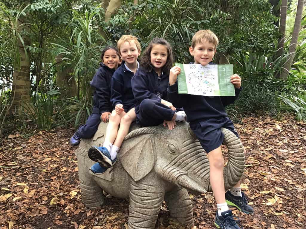 Junior School students from Malvern Campus visiting Melbourne Zoo 2022
