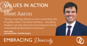 Learning Mentor Aaron Steel
