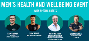 Men's Health and Wellbeing Event poster
