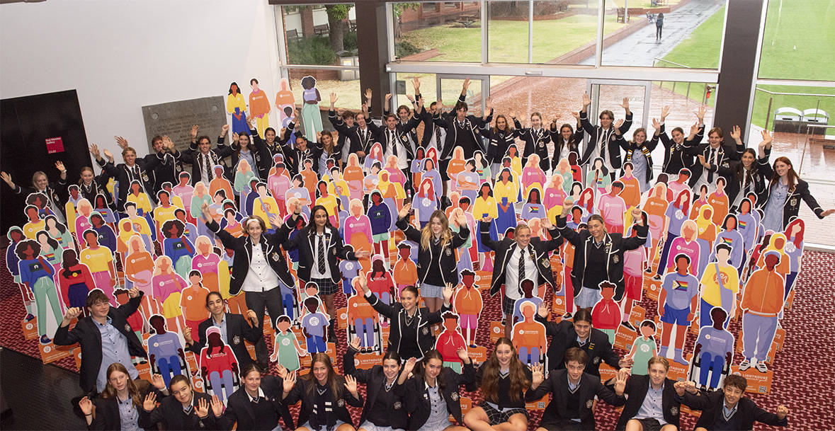 Caulfield Campus launch of the Lighthouse Foundation 'Cut out youth homelessness' campaign